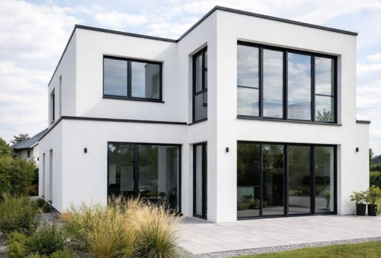 Entfernung von Bau- und Farbresten von Glas und Rahmen in Hannover